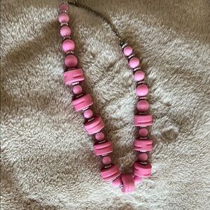 Pink Beaded Necklace